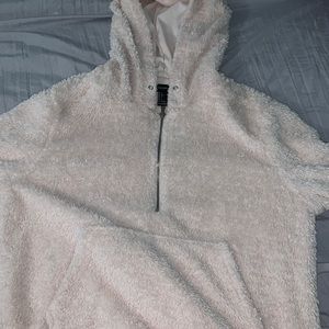 Fuzzy Sherpa jacket worn less than 3 times.